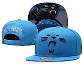 Panthers Cartoon Logo Blue Adjustable Hat GS,baseball caps,new era cap wholesale,wholesale hats